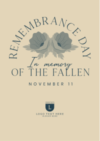 Day of Remembrance Flyer Design
