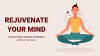 Yoga and Fitness YouTube Banner Design
