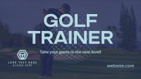 Golf Trainer Video Design