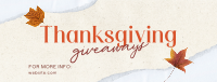 Ripped Thanksgiving Gifts Facebook Cover Design
