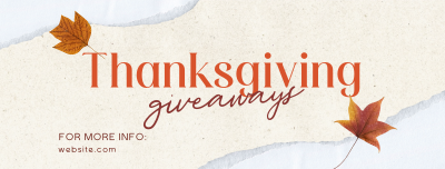 Ripped Thanksgiving Gifts Facebook cover Image Preview