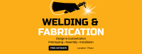 Fabrication Service Facebook cover Image Preview