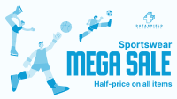 Super Sports Sale Facebook Event Cover Design