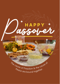 Passover Dinner Flyer Design