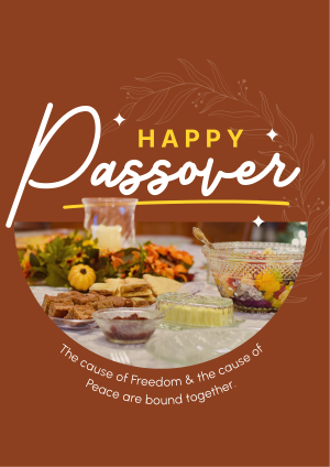 Passover Dinner Flyer Image Preview