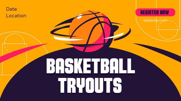 Ballers Tryouts Facebook Event Cover Design Image Preview