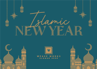 Islamic Celebration Postcard Image Preview