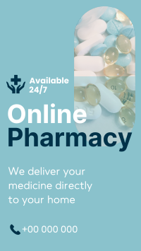 Modern Online Pharmacy TikTok Video Image Preview