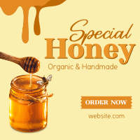 Honey Harvesting Instagram Post Design