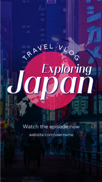 Japan Vlog YouTube short Image Preview