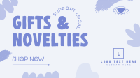Novelty Finds Facebook Event Cover Design