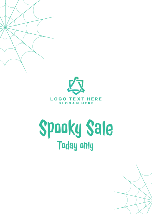 Spooky Sale Poster Image Preview