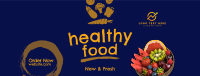 Fresh Healthy Foods Facebook Cover Design