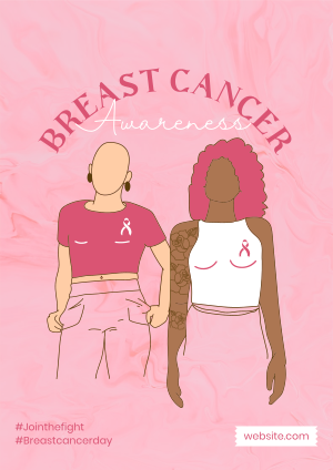 Breast Cancer Survivor Flyer Image Preview