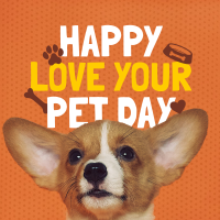 Wonderful Love Your Pet Day Greeting Linkedin Post Image Preview
