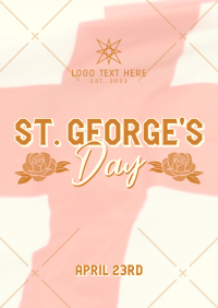 St. George's Cross Flyer Design
