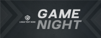 Game Night Facebook cover Image Preview