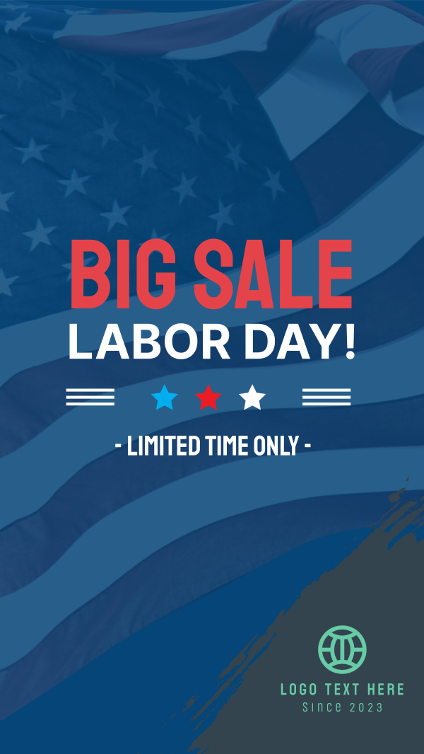 Big Sale Labor Day Facebook Story Design Image Preview