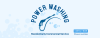 Pressure Washer Services Facebook cover Image Preview
