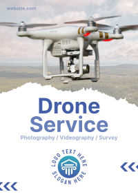 Drone Services Available Poster Design