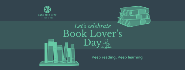 Book Lovers Celebration Facebook Cover Design Image Preview