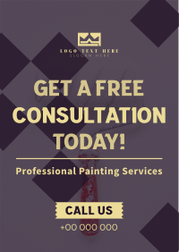 Painting Service Consultation Flyer Image Preview