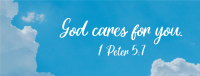 God Cares Facebook cover Image Preview