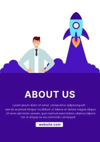 About Us Startup Flyer Image Preview