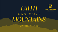 Faith Move Mountains Facebook event cover Image Preview