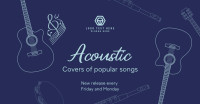Acoustic Music Covers Facebook ad Image Preview