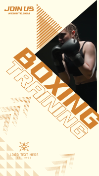 Join our Boxing Gym Instagram reel Image Preview
