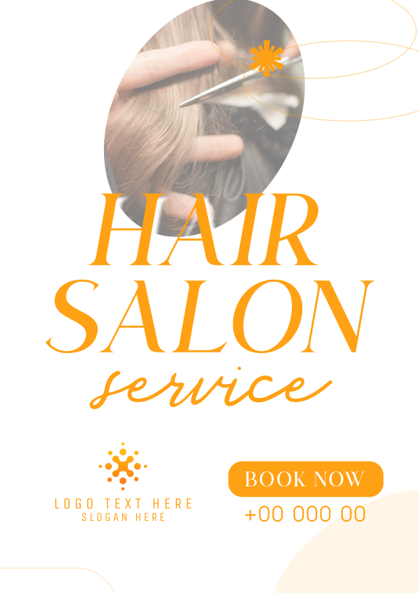 Professional Hairstylists Flyer Design