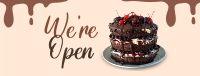 Black Forest Cake Facebook cover Image Preview