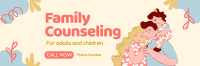 Quirky Family Counseling Service Twitter Header Design