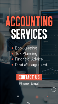 Accounting Services Instagram Story Design
