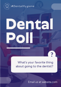 Dental Poll Hygiene Poster Design