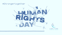 Human Rights Day Movement Video Image Preview