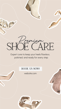 Premium Shoe Care Facebook Story Preview