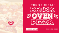 Fresh Oven Pizza Facebook Event Cover Design