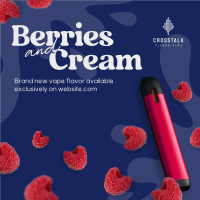 Berries and Cream Instagram post Image Preview