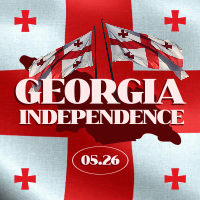 Georgia Independence Day Celebration Linkedin Post Image Preview