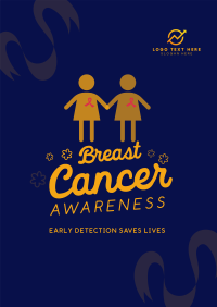 Breast Cancer Awareness Poster Image Preview