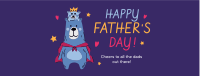 Best Papa Bear Facebook cover Image Preview