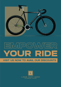 Empower Your Ride Poster Design