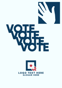 Go Vote Election Poster Design