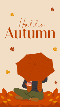 Hello Autumn Greetings TikTok video Image Preview