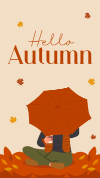 Hello Autumn Greetings Video Image Preview