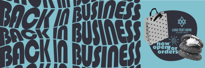 Groovy Wavy Business Twitter header (cover) Image Preview