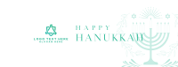 Happy Hanukkah Facebook cover Image Preview