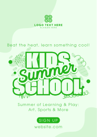 Playful Kids School Flyer Preview